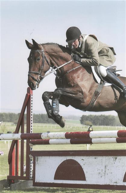 Eric Smiley riding Mr Tadpole