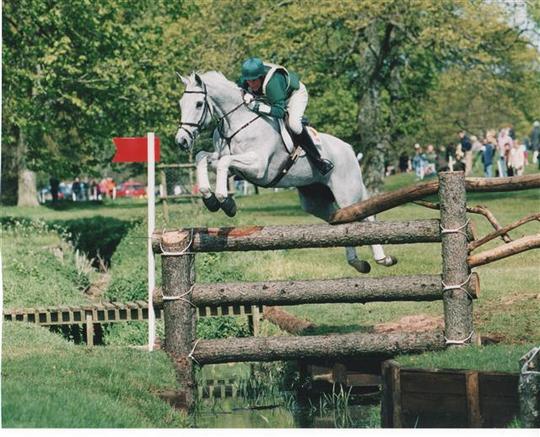 Eric Smiley riding Irish Patriot at Badminton Horse Trials
